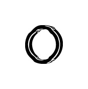 Gumový popruh, výfukový systém WALKER 81291