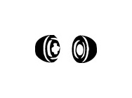 Gumový popruh, výfukový systém WALKER 81301