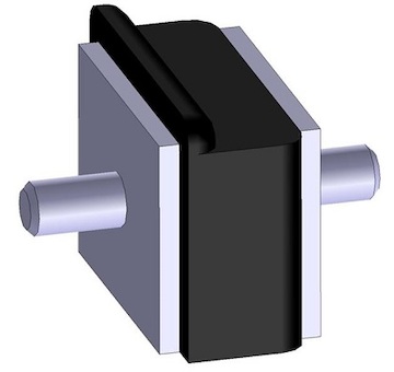 Gumový popruh, výfukový systém WALKER 81344