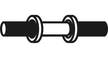 Šroub, výfukový systém WALKER 81782