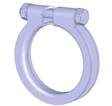 Upínač, výfukový systém WALKER 81835