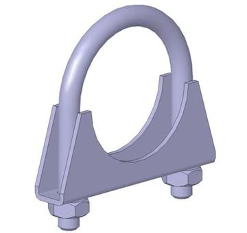 Upínač, výfukový systém WALKER 82307