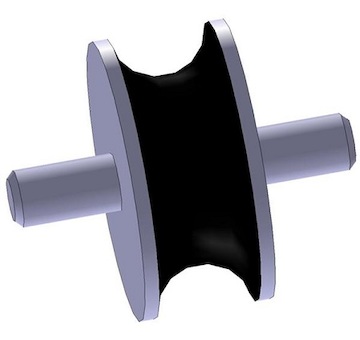 Gumový popruh, výfukový systém WALKER 84166