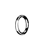 Těsnění, výfuková trubka WALKER 84181