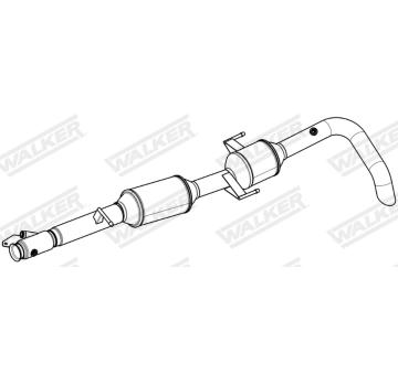 SCR katalyzátor WALKER 96020