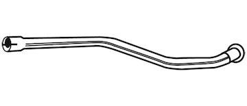 Výfuková trubka WALKER 98756