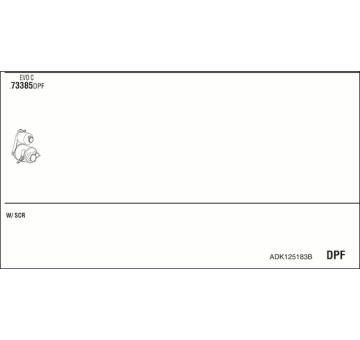 Výfukový systém WALKER ADK125183B