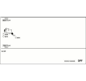 Výfukový systém WALKER BWK018969B