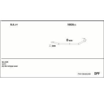 Výfukový systém WALKER FIK108484AB