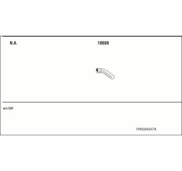 Výfukový systém WALKER IVK034247A