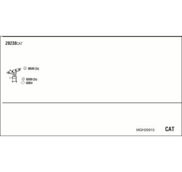 Výfukový systém WALKER MGH29915