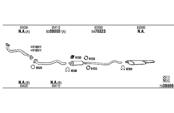 Výfukový systém WALKER OP40092