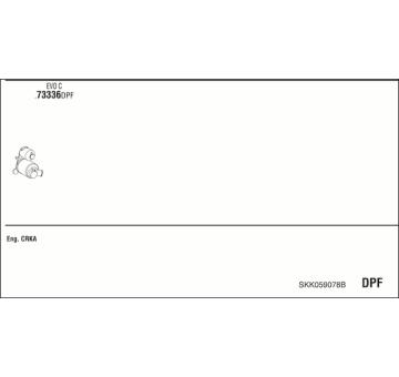 Výfukový systém WALKER SKK059078B
