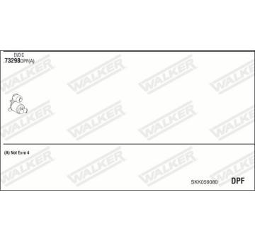 Výfukový systém WALKER SKK059080