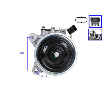 Kompresor, klimatizace WALKER WCP00104