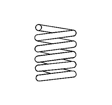 Pružina podvozku BOGE 81-259-0