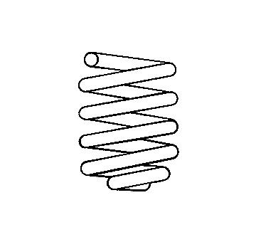 Pružina podvozku BOGE 81-766-5