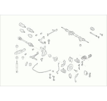 Zavěżení kola BOGE VW-TRANS-FB012