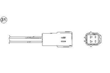 Lambda sonda 1888 NGK OZA603-N4