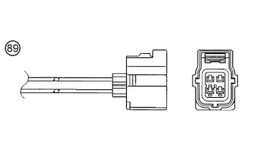 Lambda sonda NGK 91270