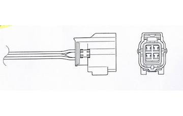 Lambda sonda 9368 NGK OZA495-F10