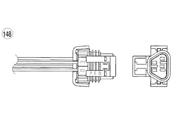 Lambda sonda NGK 97715