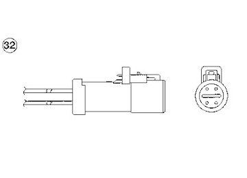 Lambda sonda 90523 NGK OZA723-EE19