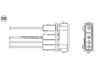 Lambda sonda NGK 97640