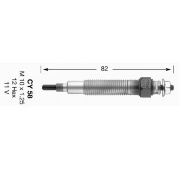 Žhavicí svíčka 5486 NGK CY58