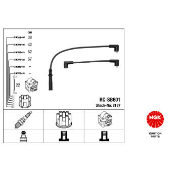 Sada kabelů pro zapalování NGK 8187
