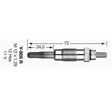żeraviaca sviečka NGK 4585