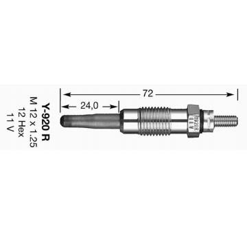 Žhavicí svíčka NGK 3645