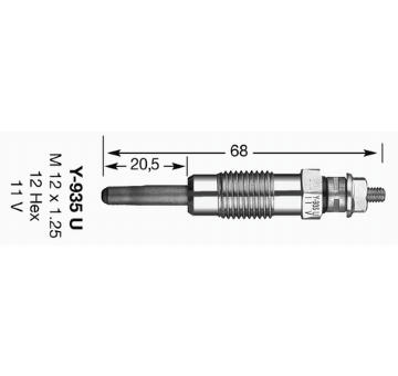 Žhavicí svíčka NGK 4791