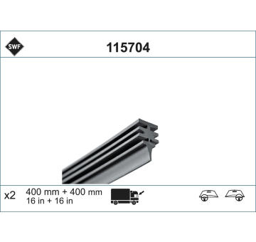 Stírací gumička SWF 115704