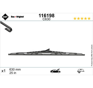 List stěrače SWF 116198