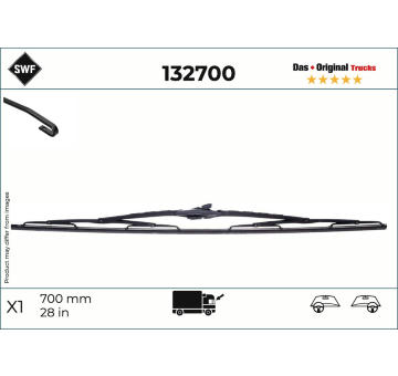 stěrač SWF DAS ORIGINAL TRUCKS 700mm