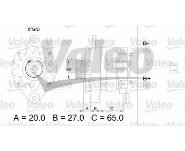 generátor VALEO 433461