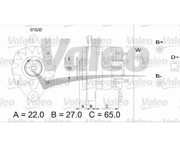 generátor VALEO 433462