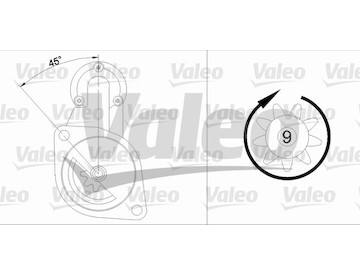 Startér VALEO 436000