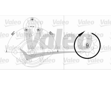 Startér VALEO 436040