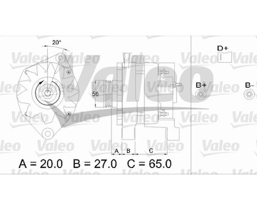 generátor VALEO 436322