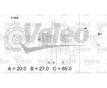 generátor VALEO 436697