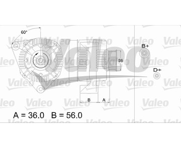 generátor VALEO 436718