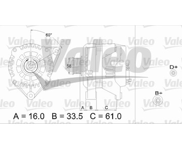 generátor VALEO 436720