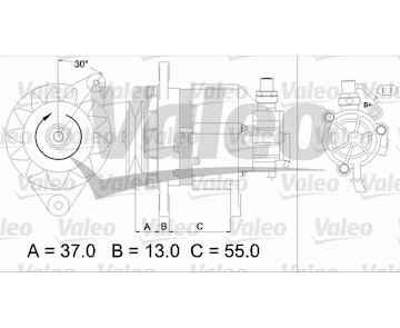 generátor VALEO 437146