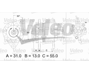 generátor VALEO 437148