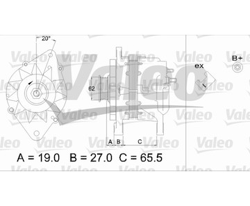 generátor VALEO 437220