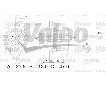 generátor VALEO 437337