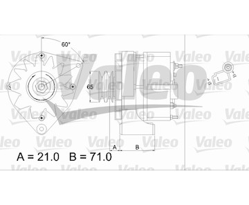 generátor VALEO 437372