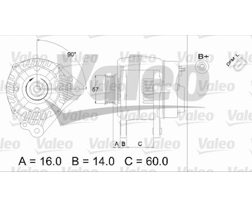 generátor VALEO 437412